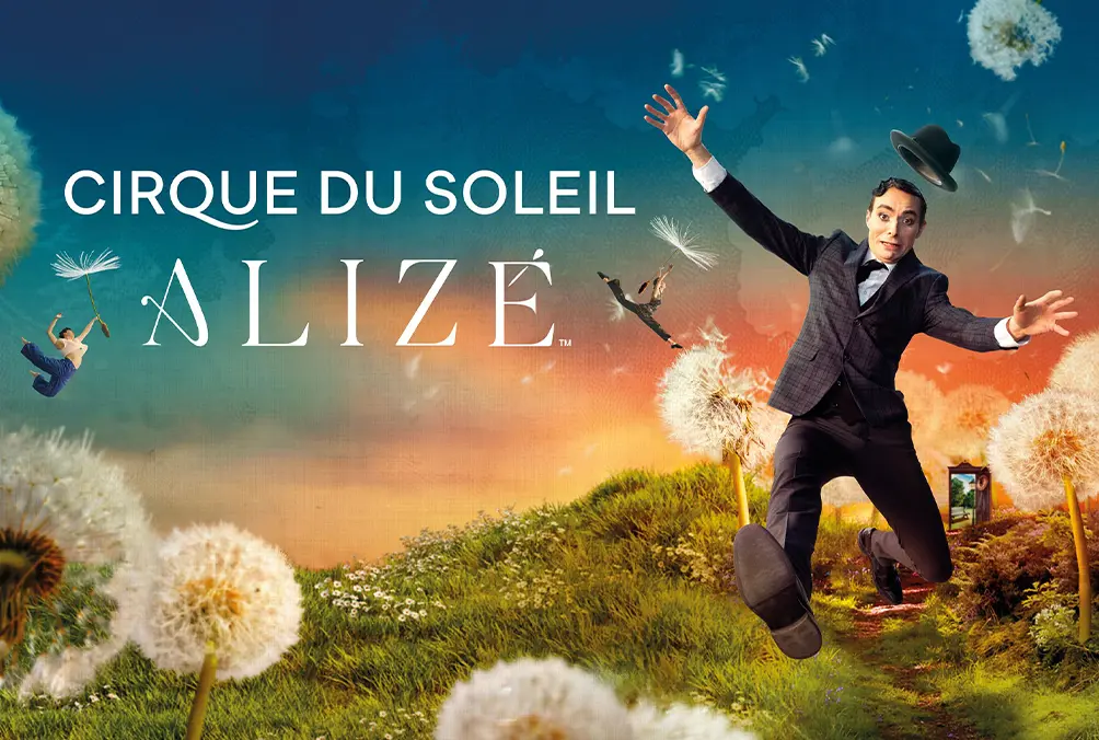 Key Visual Felix von Cirque du Soleil ALIZÉ
